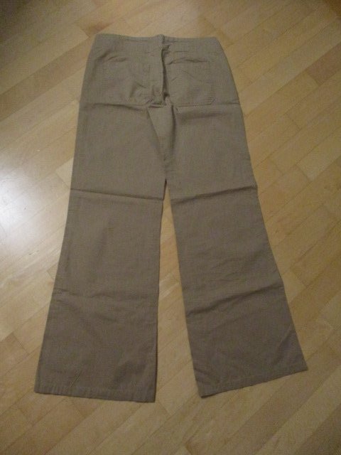 Tolle Stoffhose vintage weites Bein Gr.36