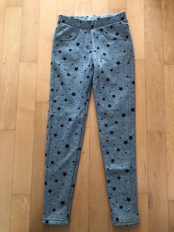 Treggings grau Sterne Gr.134