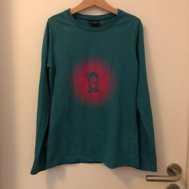 Langarm Shirt Trollkids grün Gr.140