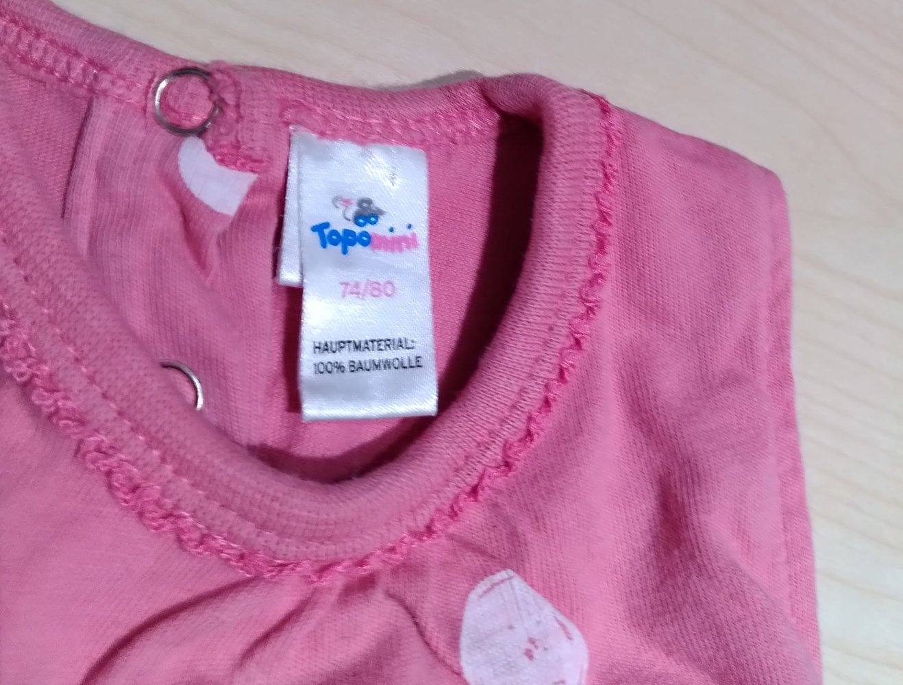 Sommerkleid-Body Gr. 74/80