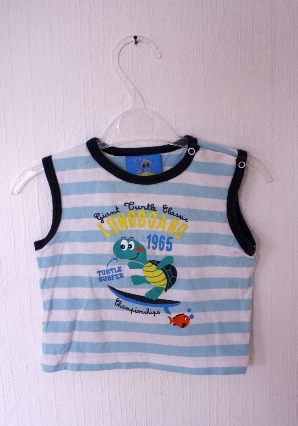 Top Muskelshirt mit Schildkrötenprint