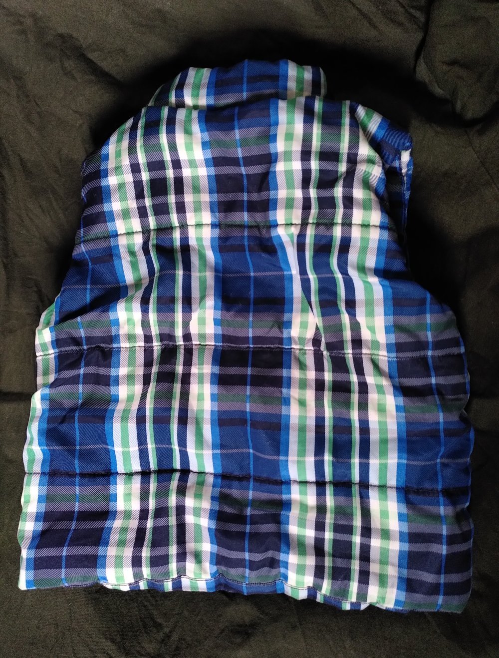 Warme Weste ohne Kapuze Gr. 86