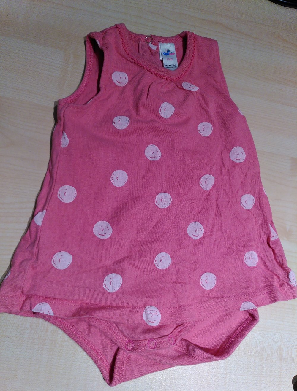 Sommerkleid-Body Gr. 74/80