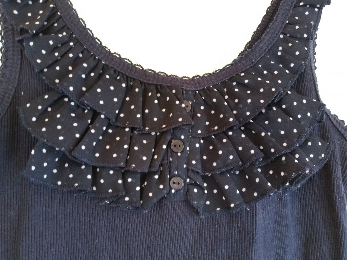 Top mit Rüschen Größe 36