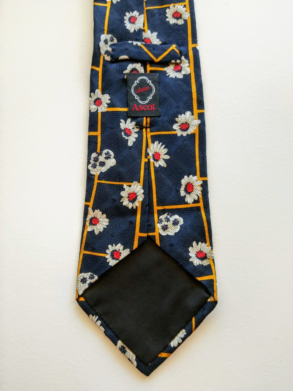 Krawatte von Ascot (139cm Länge) - 100% Seide