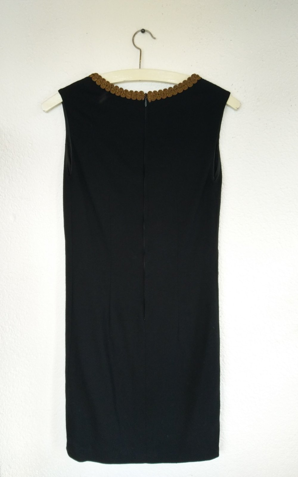 Vintage Etuikleid/ kleines Schwarzes ca. Größe 36 reine Wolle