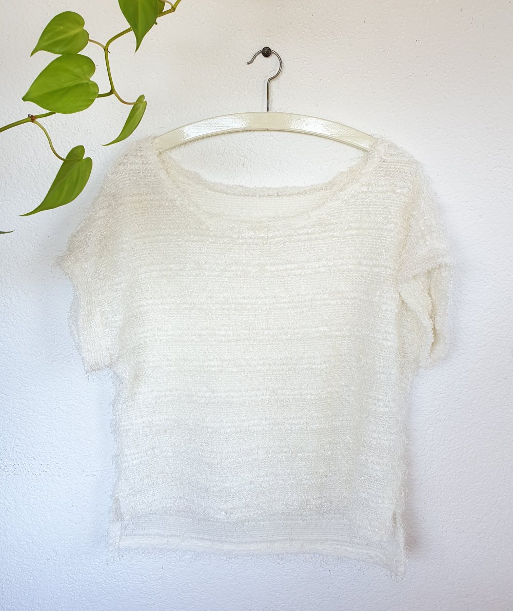 Weißes Oberteil ca. Größe S