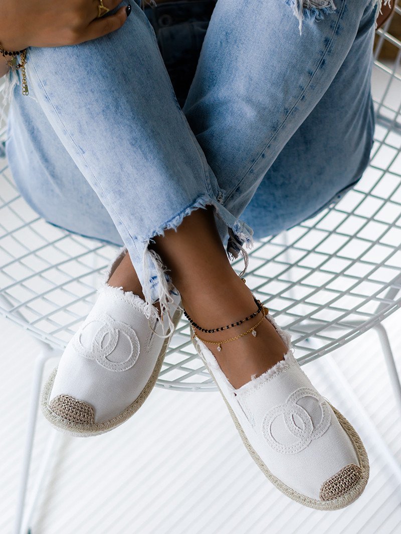 Neue Espandrillos Espadrilles Mokassins Boho Sandalen Espandrilles Slipper Bast 39