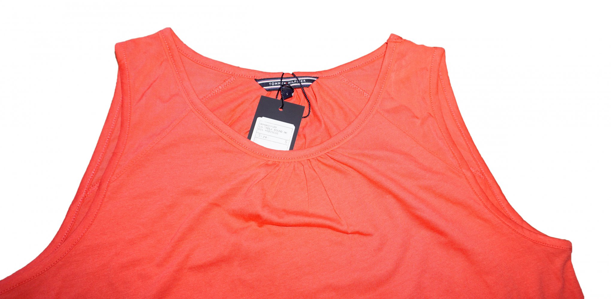 Tommy Hilfiger Denim Bluse Shirt Top Gr. S 36 koralle