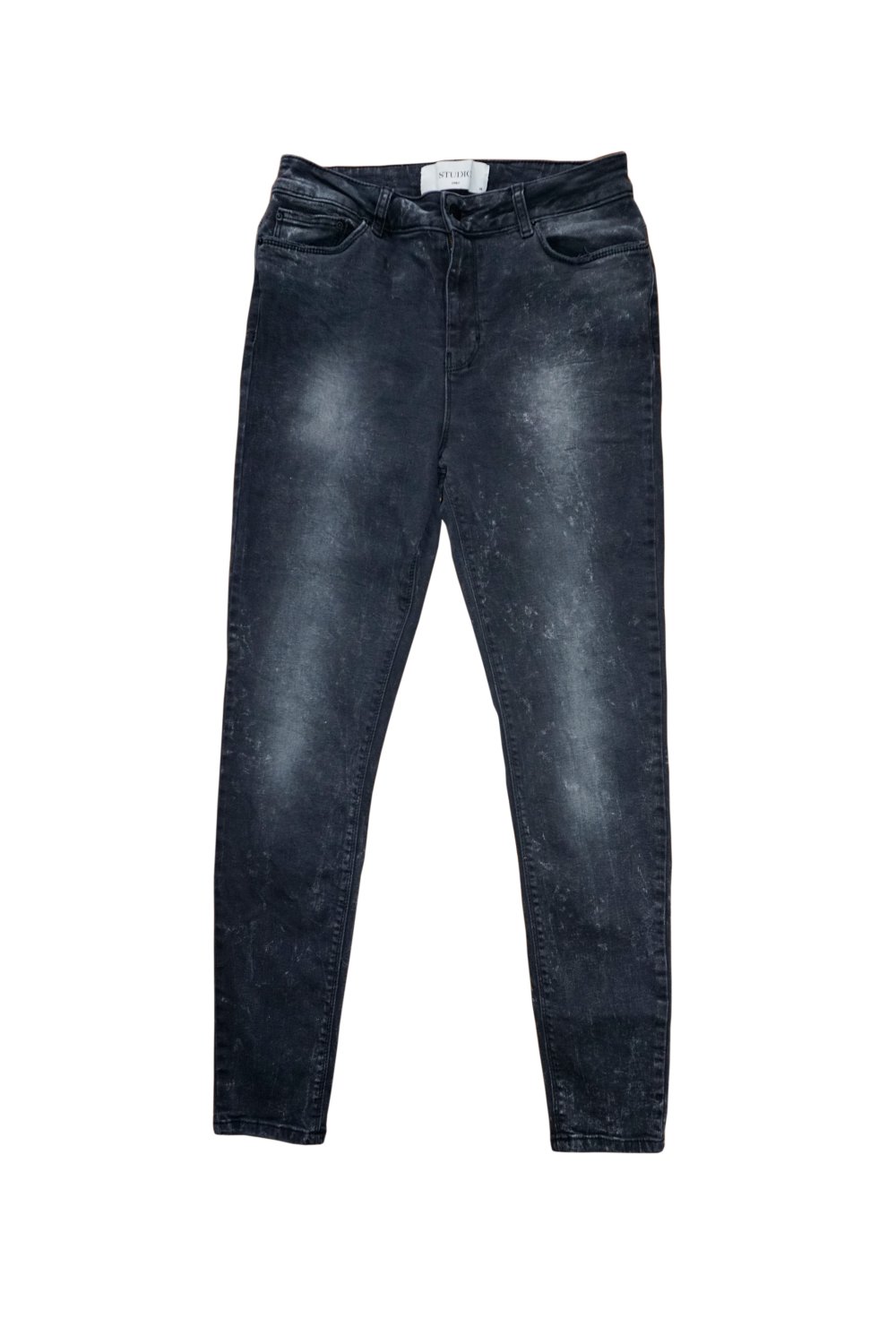 Only Studio HW Ankle Slim Fit Jeans Gr. 40 Grau