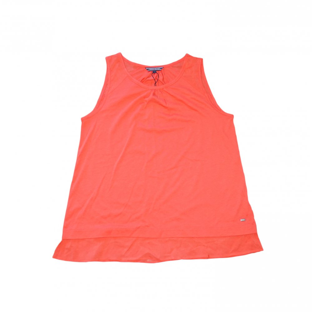 Tommy Hilfiger Denim Bluse Shirt Top Gr. S 36 koralle