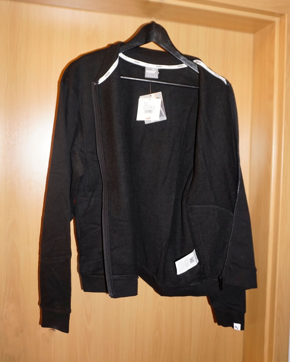 Puma Damen Trainingsjacke Sportjacke Jacke Gr. 38 M schwarz