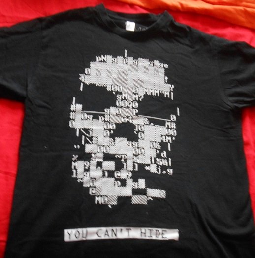 Funshirt Watchdogs Gr. M  44/46 schwarz