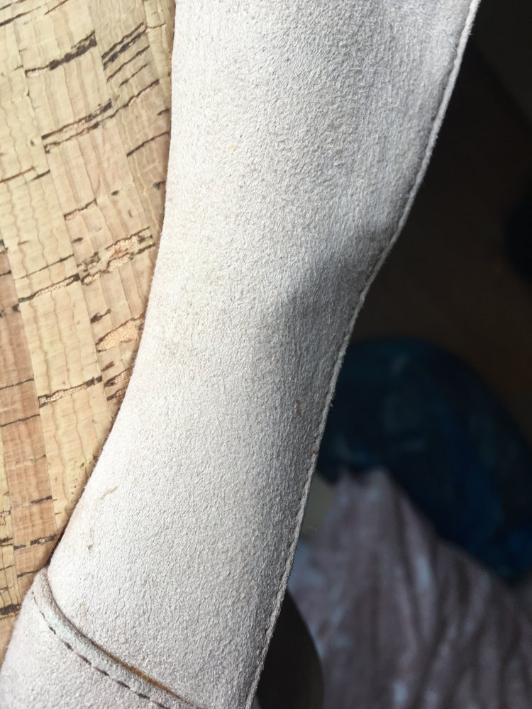 Keilabsatzschuhe in hellrosa