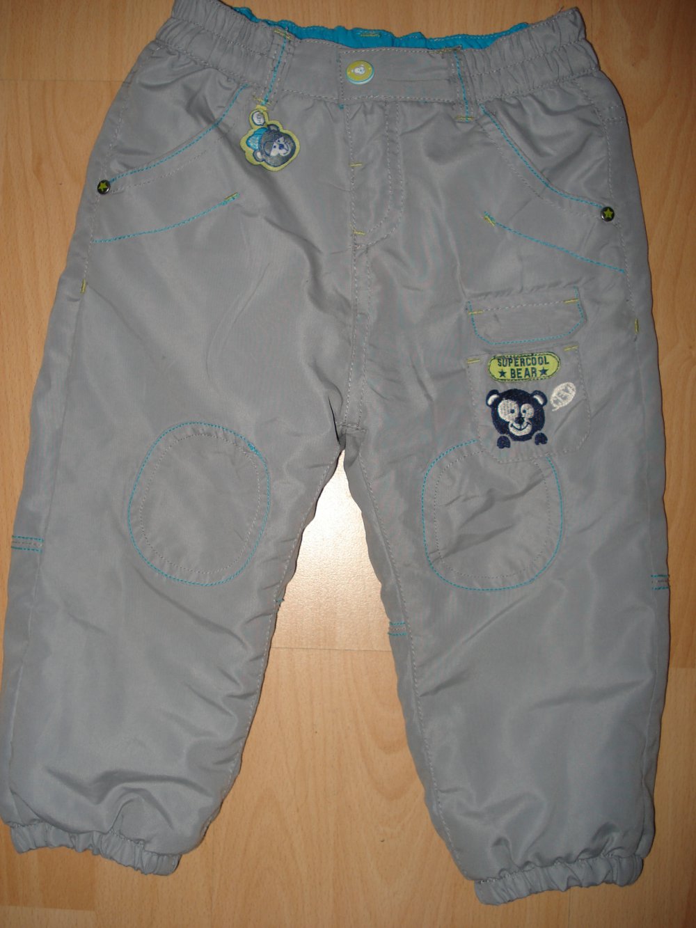graue Winter-/Thermohose
