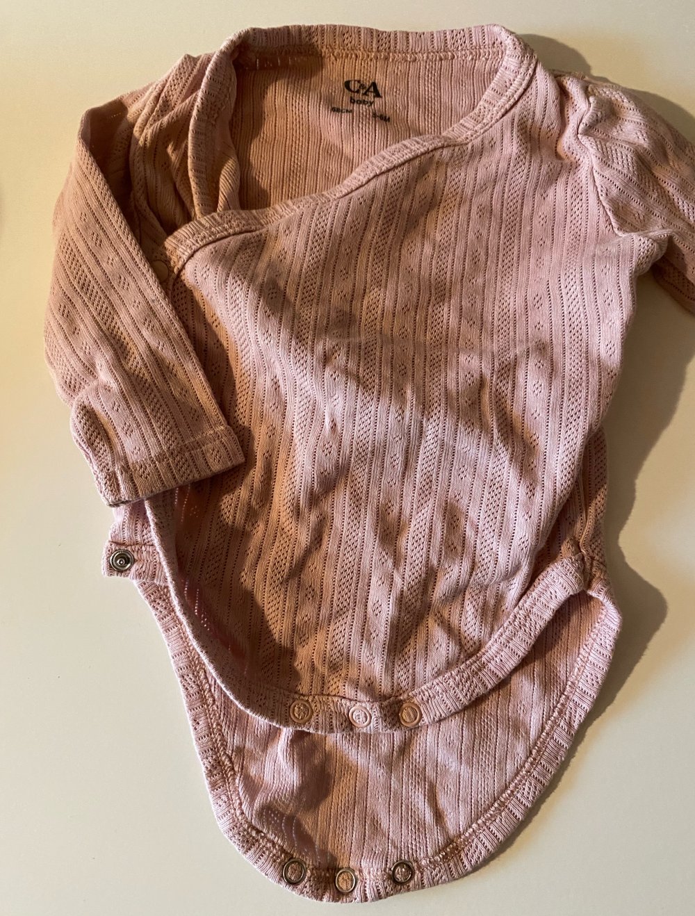 wickelbody c&a rosa body 68