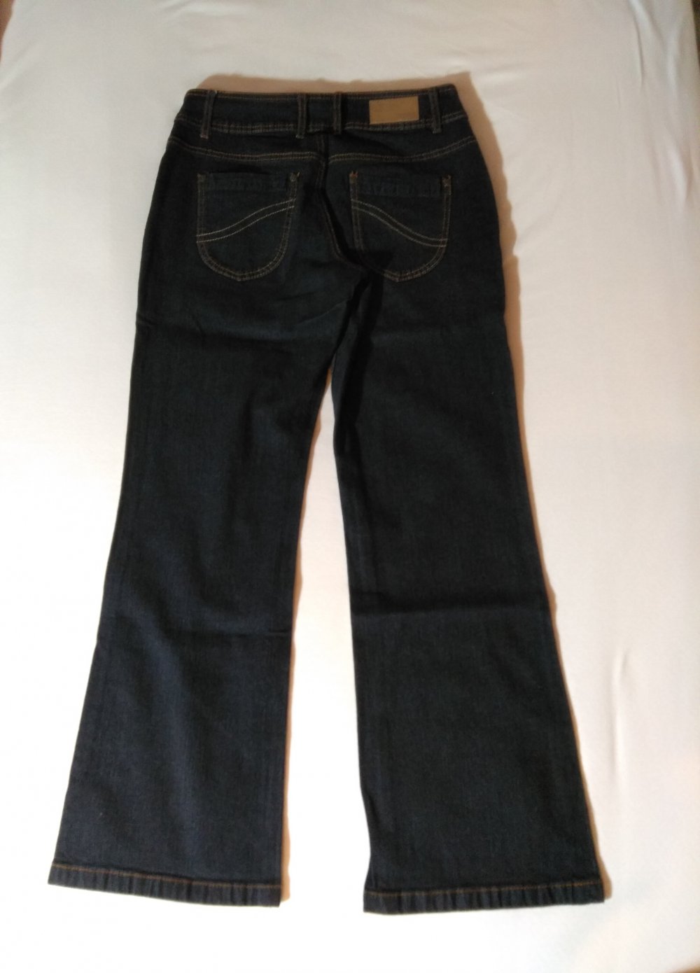 Dunkelblaue Jeans Kurzgröße 19