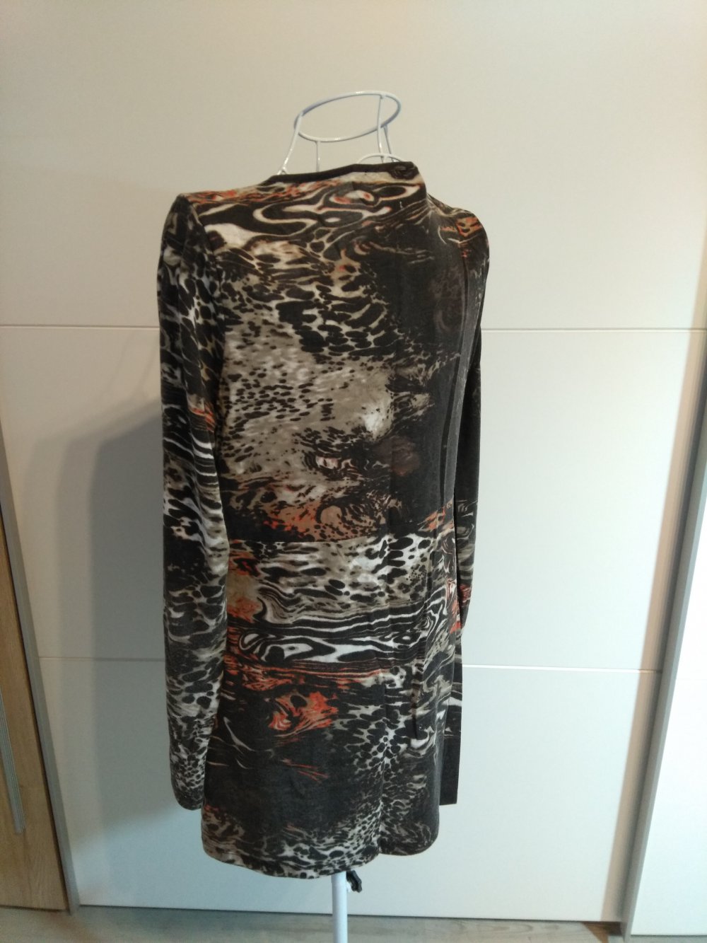 Langarm Shirt gemustert