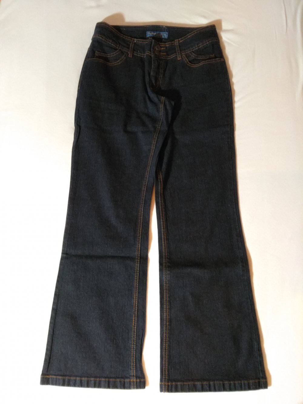 Dunkelblaue Jeans Kurzgröße 19