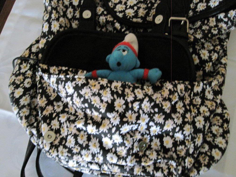 Rucksack Damen Wandern Blumen