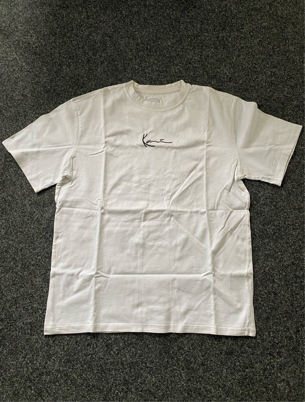 Weißes oversized Shirt Karl Kani