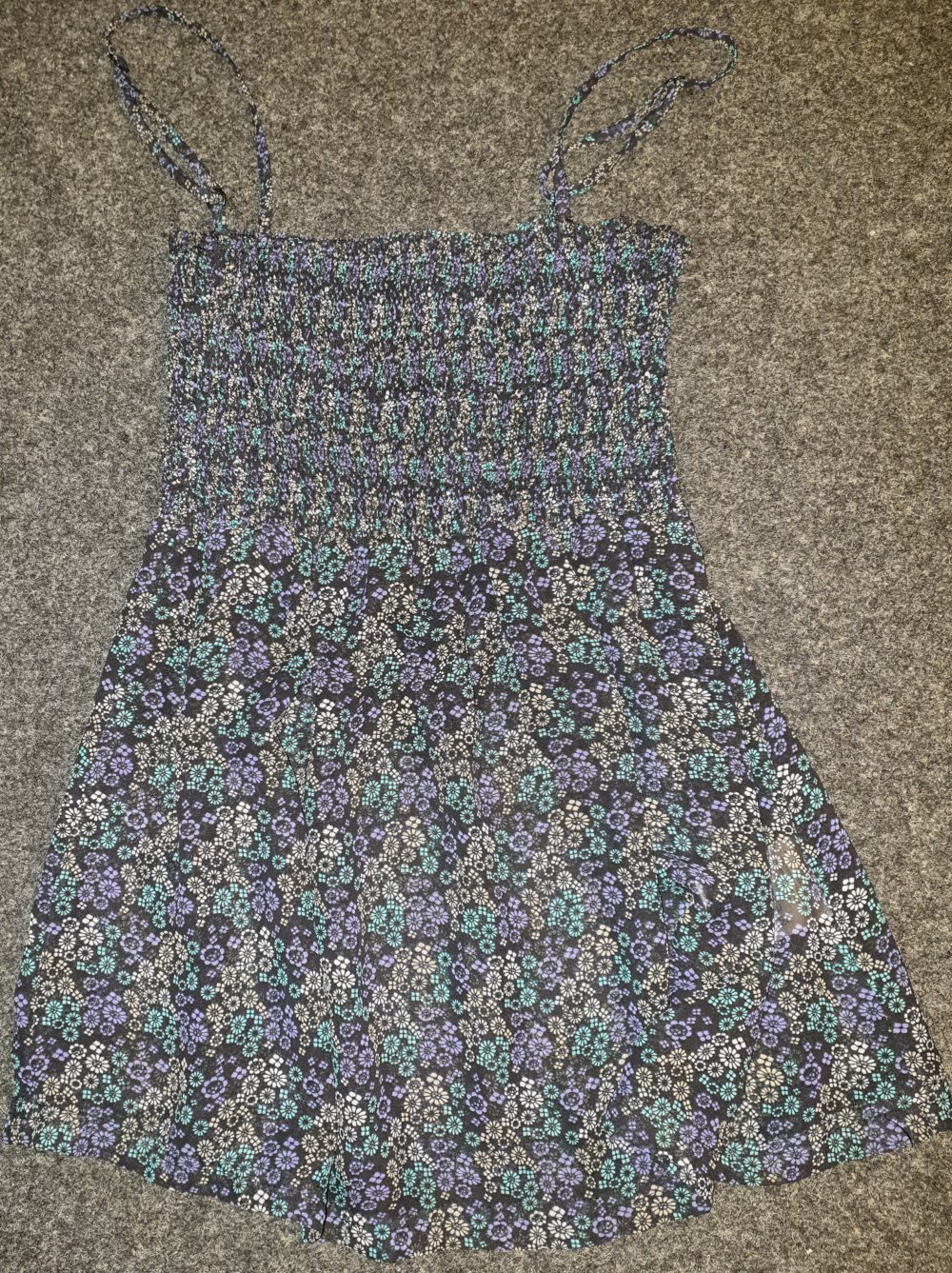 Blümchen Babydoll-Top 