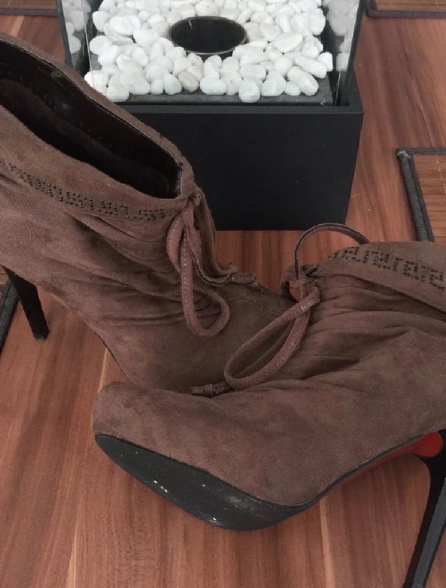 Stiefeletten / Heels braun 36