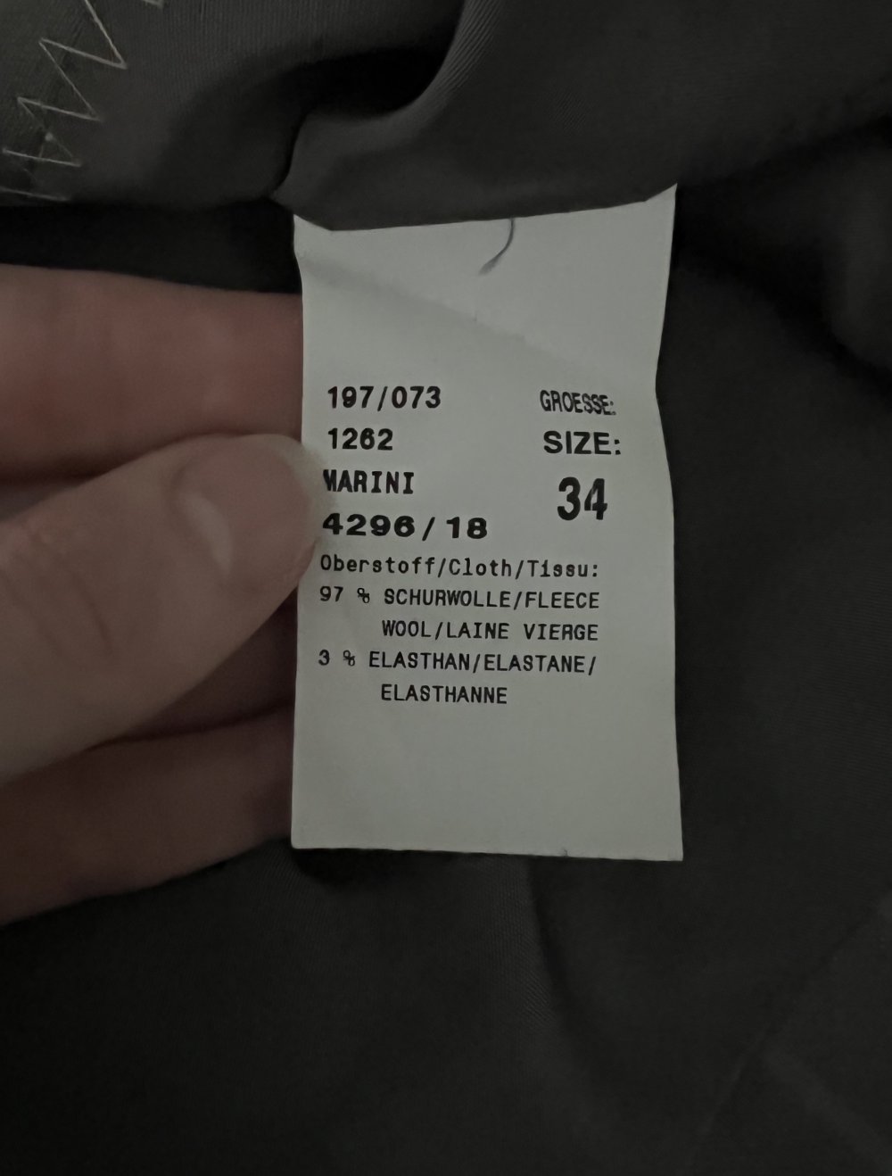 Cinque Damenblazer Nadelstreifen Gr. 34