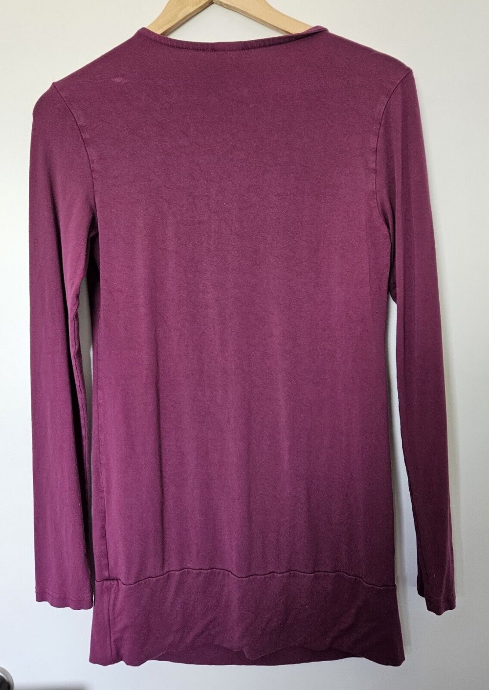 Damen Umstands-Shirt-Oberteil Gr M (Esprit Maternity) lila Schwangerschaft