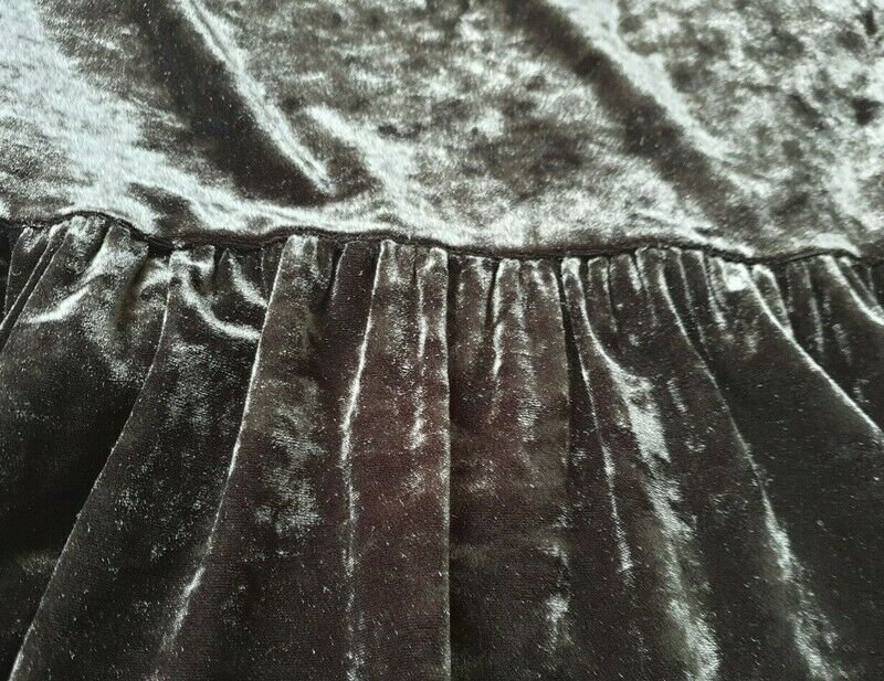 Damen Samtkleid Gr M (C&A) schwarz *Gothic* Romantic