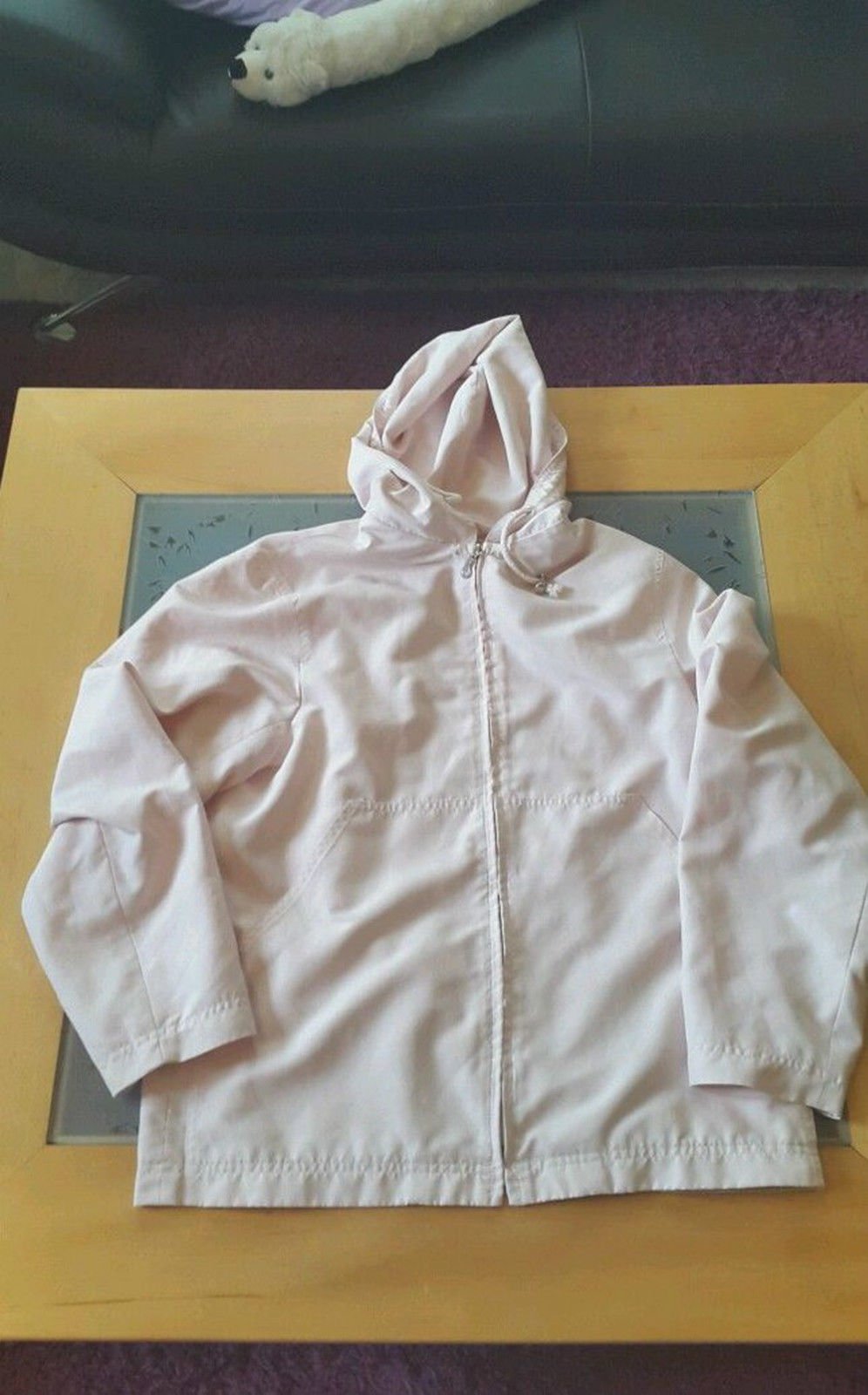  leichte Damen Übergangsjacke Gr. 36 (Casual W.E.A.R.) rosa Kapuze