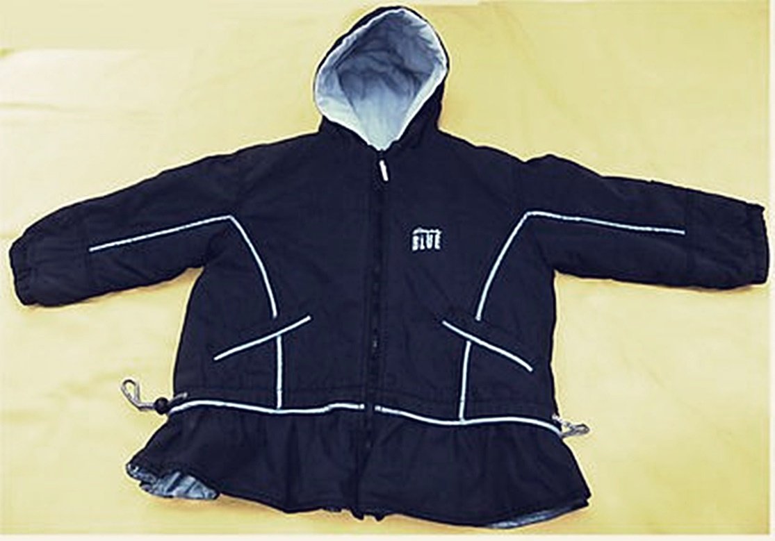 gefütterte Jacke für Jungen , Simpey Side Blue - Farbe blau , Gr. 116