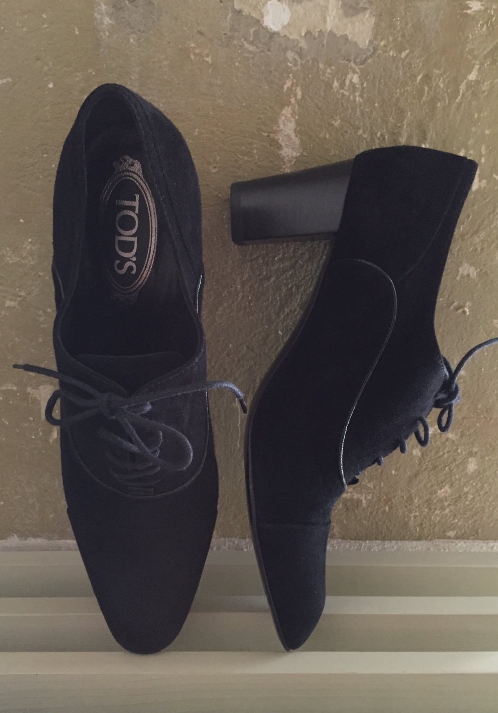 TODS Tod‘s VINTAGE Schnür PUMPS Hochfrontpumps Stiefelette Gr 42