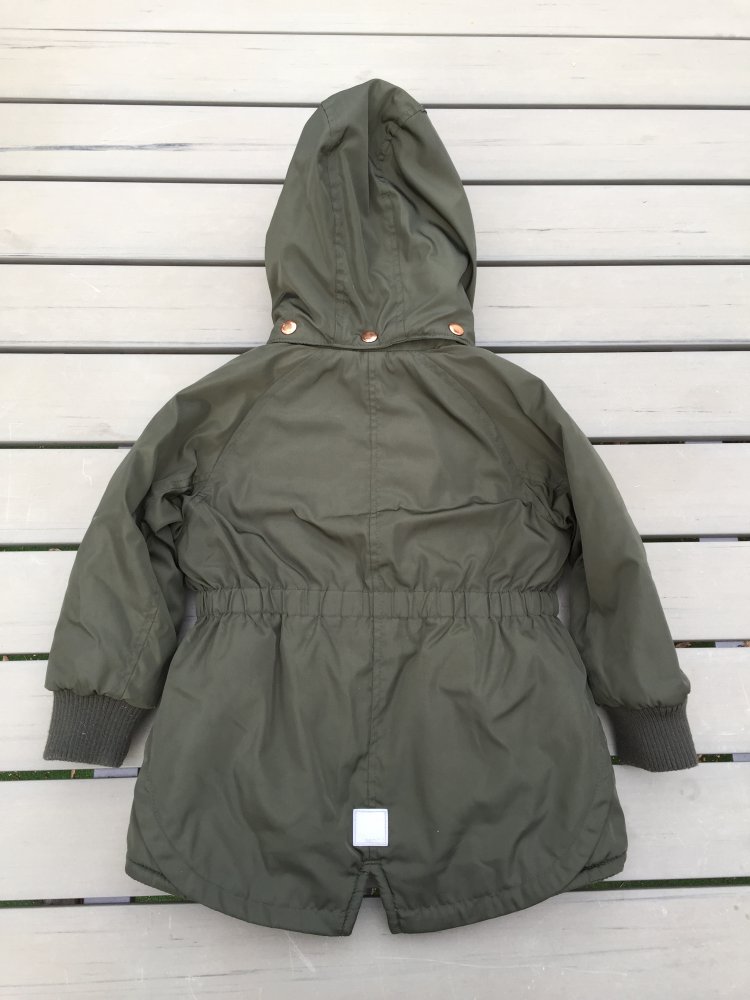 NAME IT Winterjacke PARKA khaki MARISKA Gr. 92