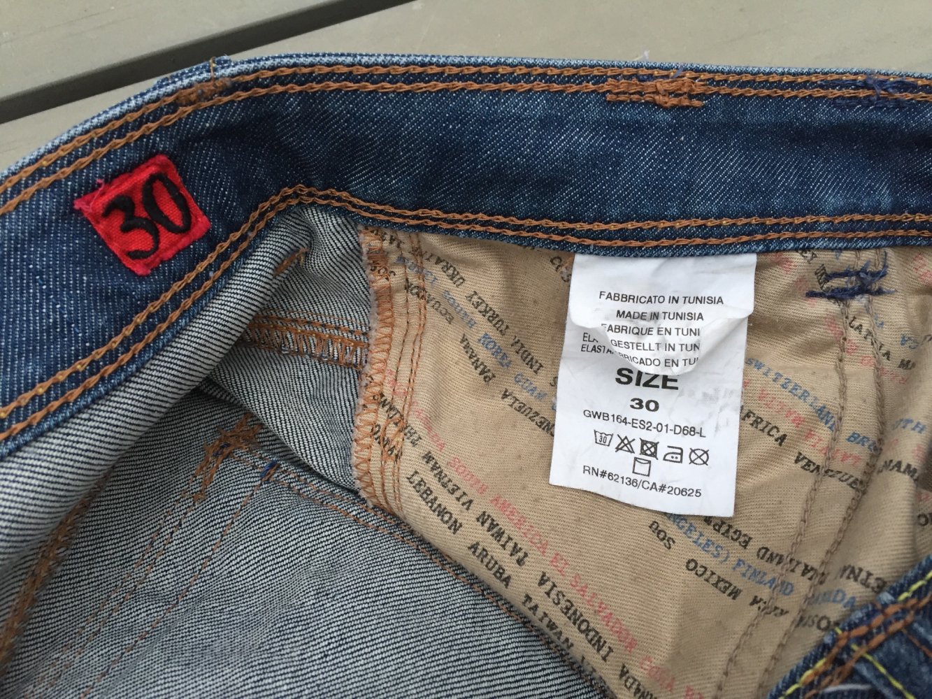 GUESS JEANS Twisted „Rocket Skinny Leg“ Gr. 30