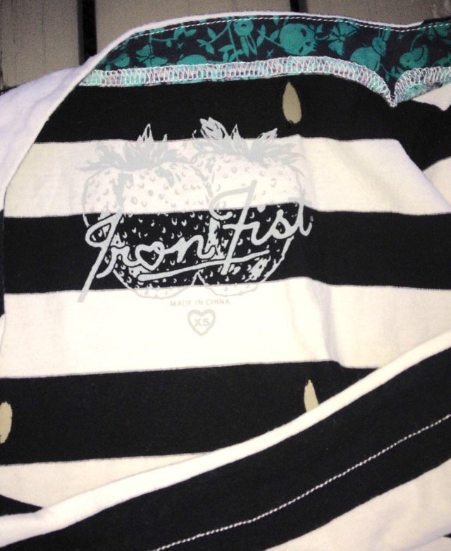 IRON FIST Oversize SHIRT mit Cut Outs Gr. XS