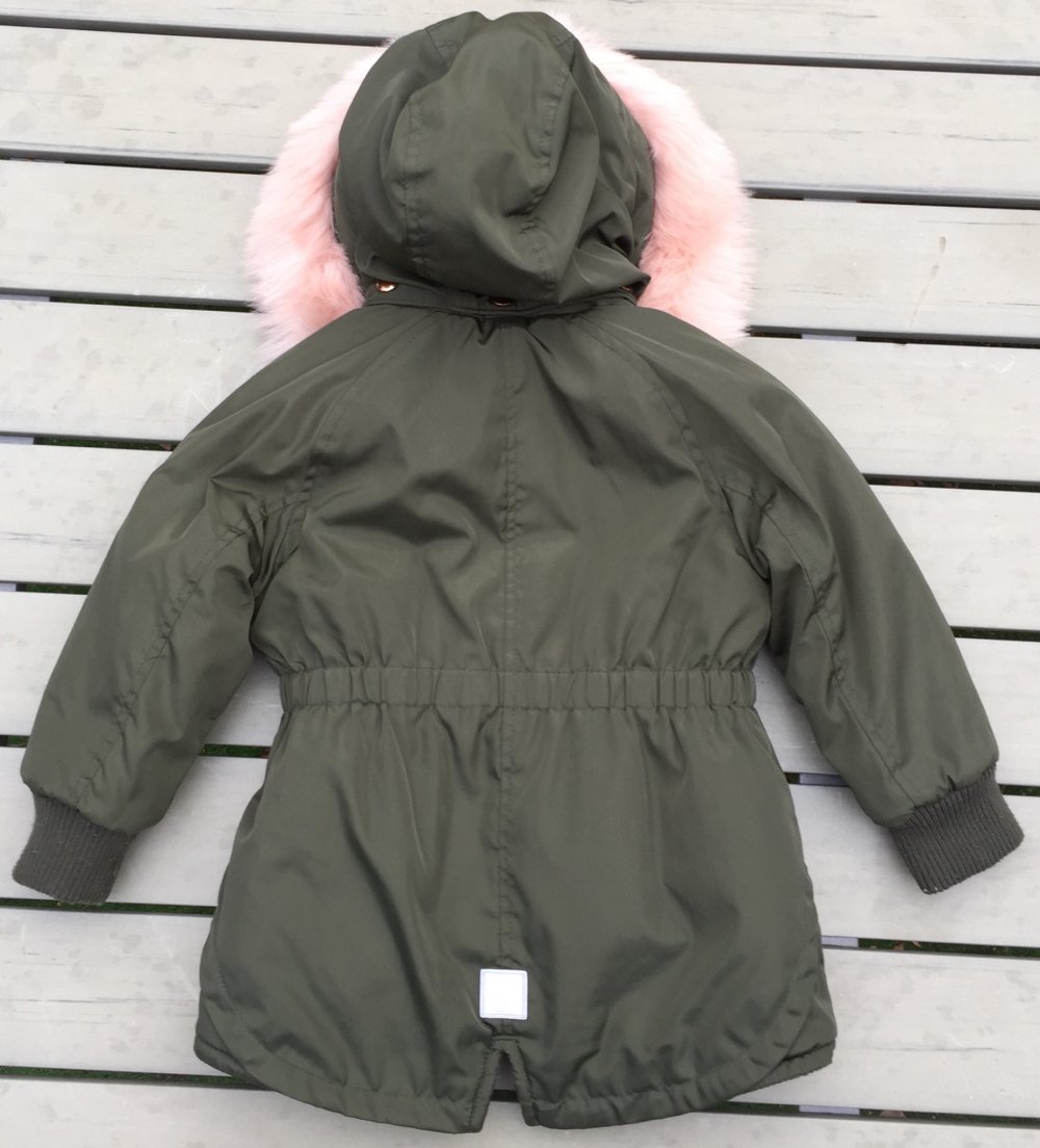 NAME IT Winterjacke PARKA khaki MARISKA Gr. 92