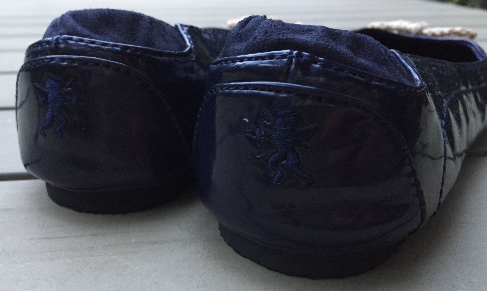 ESPRIT Lackballerinas BALLERINA maritim SAILOR Gr. 41