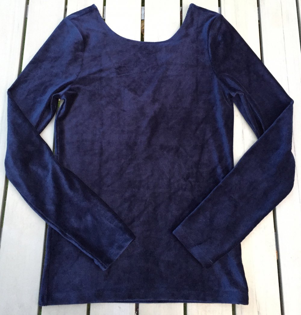 NEU: VERO MODA Longsleeve Top dunkelblau Gr. M