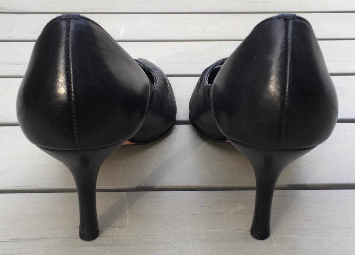 BUFFALO Pumps Riemchen schwarz Gr. 41