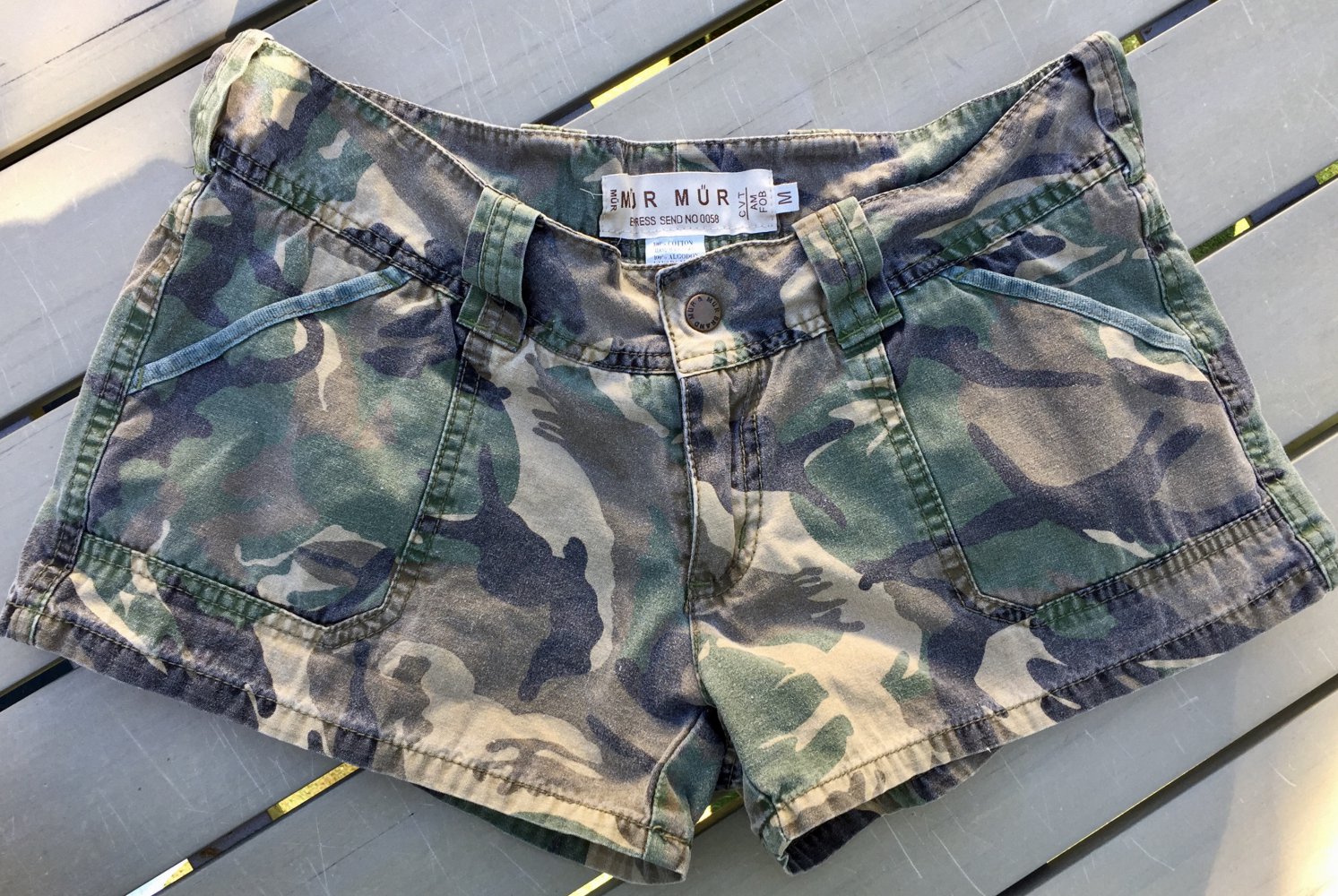 MÜR MÜR Shorts HOTPANTS Camouflage Gr. M/S