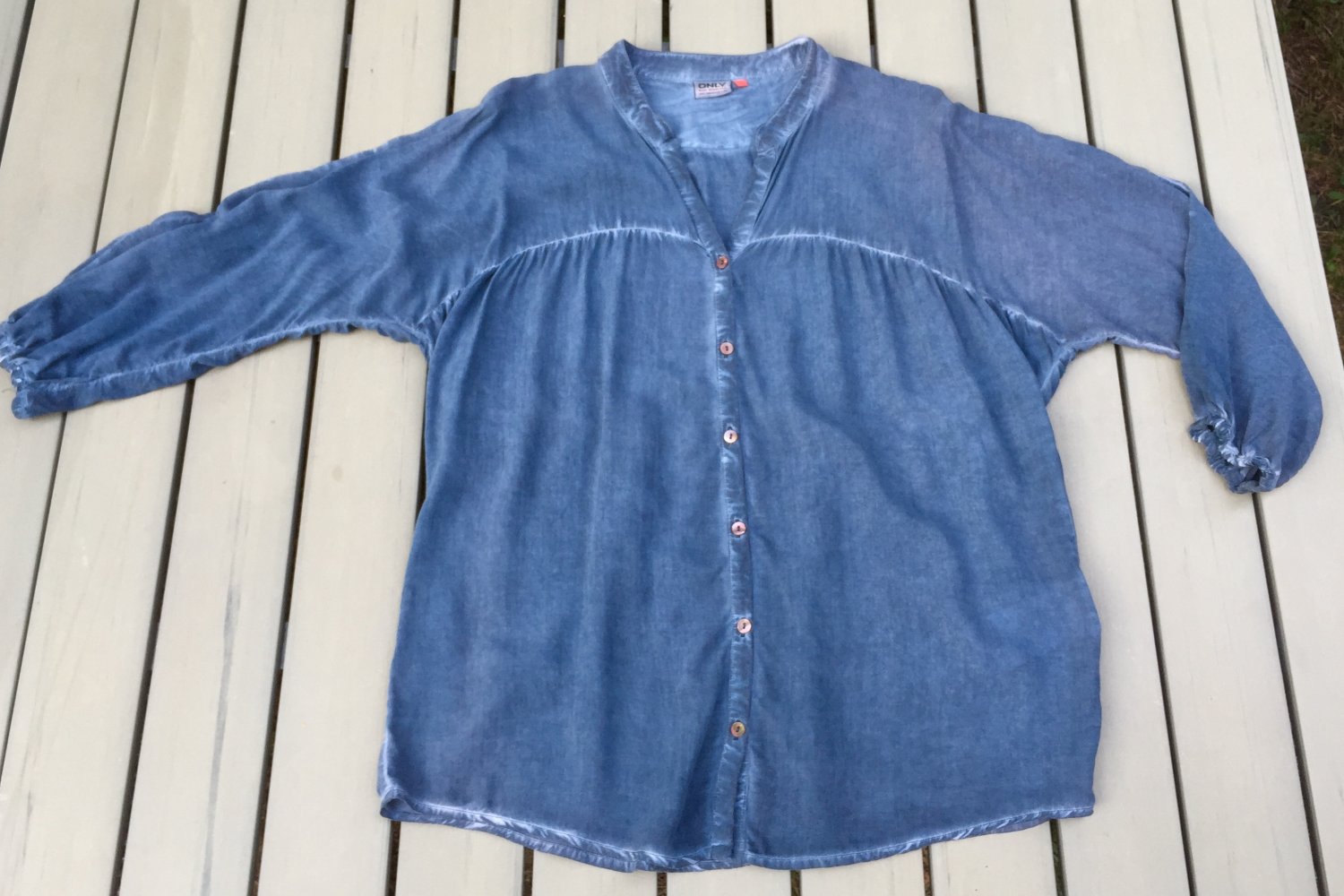 ONLY Bluse •Bila 3/4 Top• PETROL Gr. 36