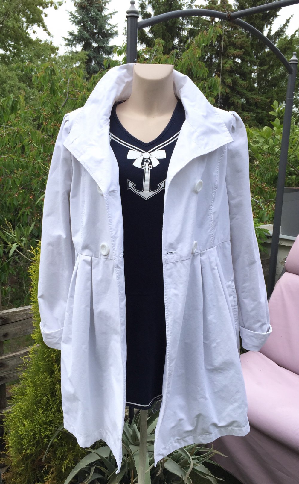 YESSICA Sommer MANTEL Trenchcoat Gr. 44