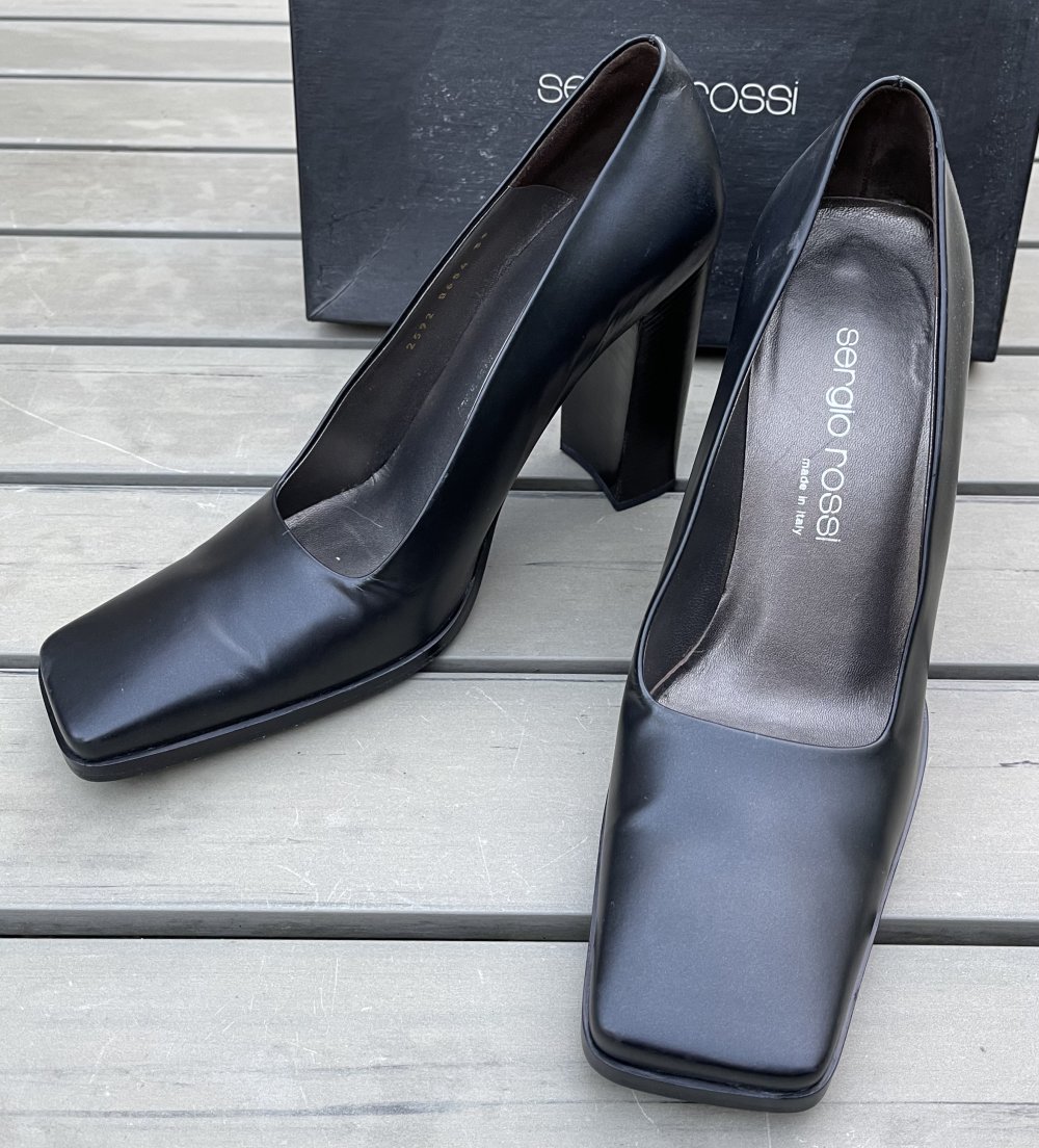 SERGIO ROSSI Vintage PUMPS Gr. 39