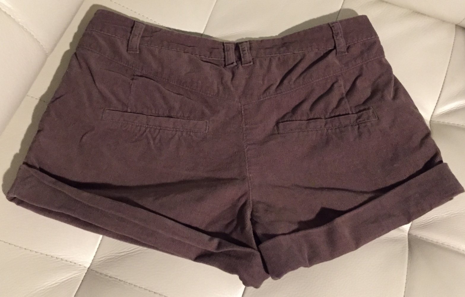 VERO MODA Cord Shorts braun Gr. 34