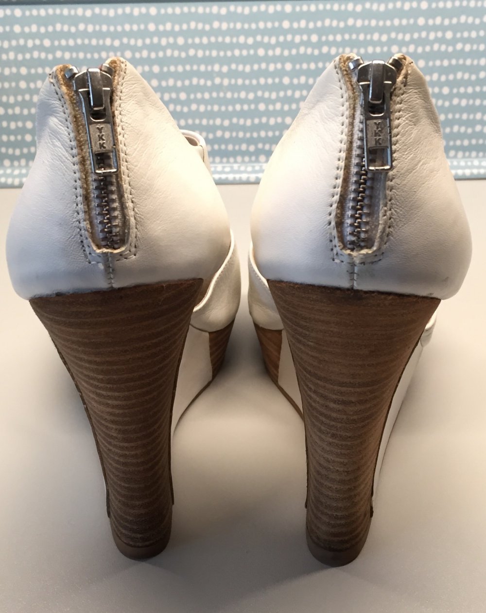 BUFFALO High Heels WEDGES Peeptoes Gr. 40