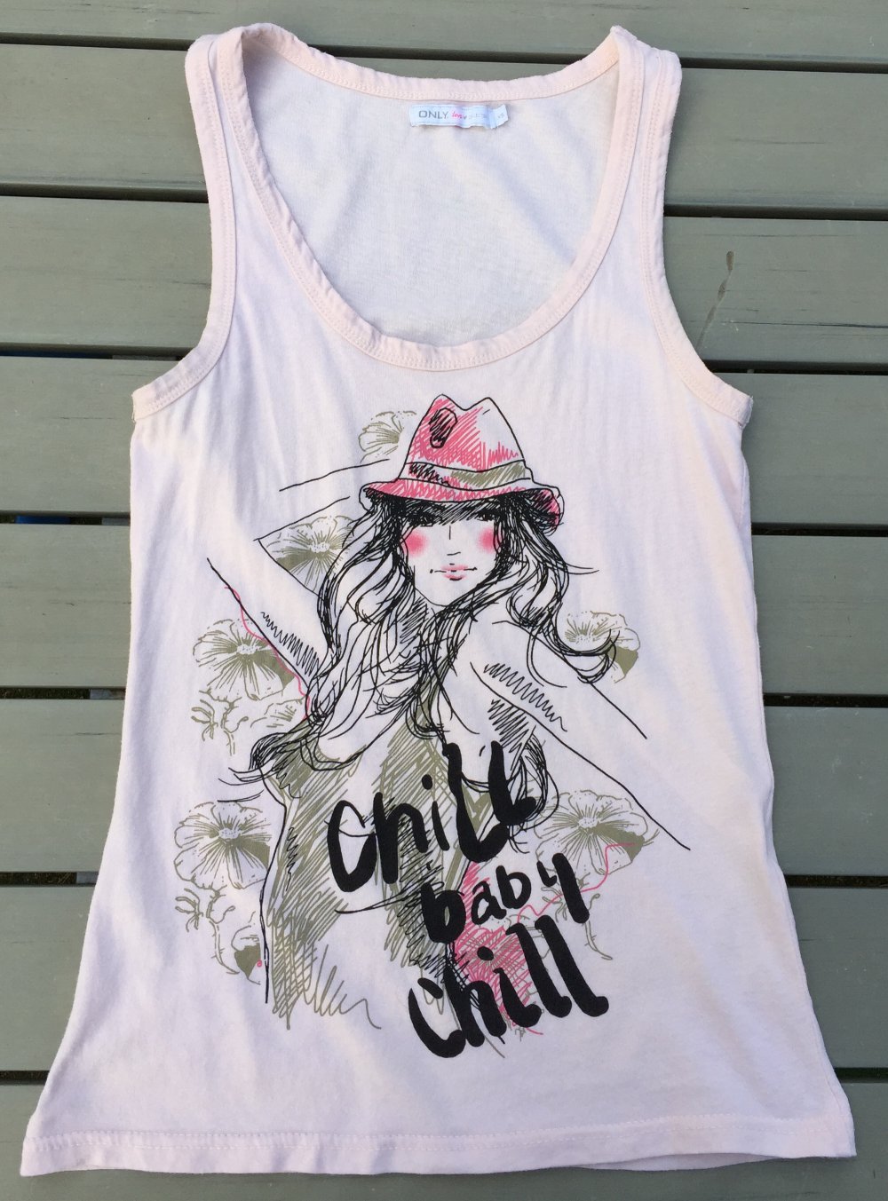 ONLY Top TANKTOP rosé Gr. XS