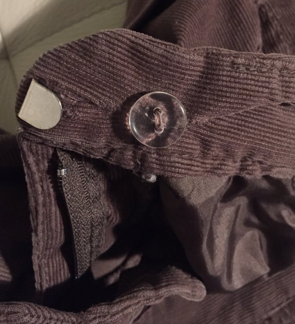 VERO MODA Cord Shorts braun Gr. 34