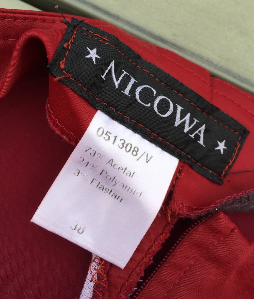 NICOWA Vintage HOSE Stretchhose Gr. 38