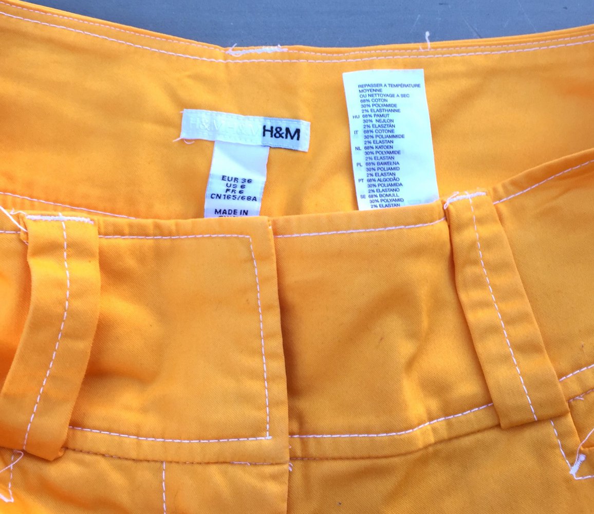 H&M Caprihose SOMMERHOSE Slacks 7/8 Hose Gr. 36